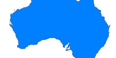 Australia mapa wektor